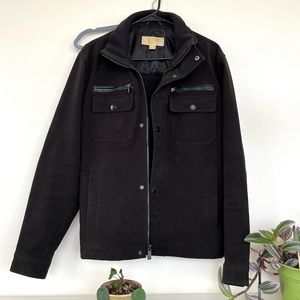 Men's Black Michael Kors Weather Resistant Jacket